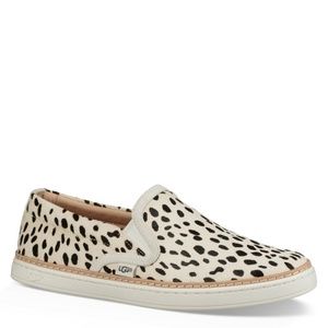 UGG Soleda Genuine Calf Hair Slip-On Sneaker